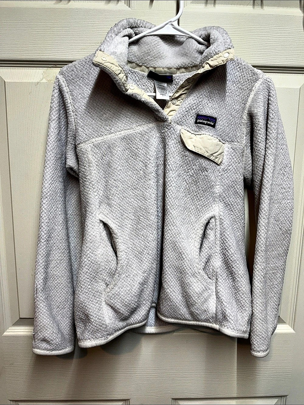 Patagonia Women'Small R1 Air Pullover Gray Small